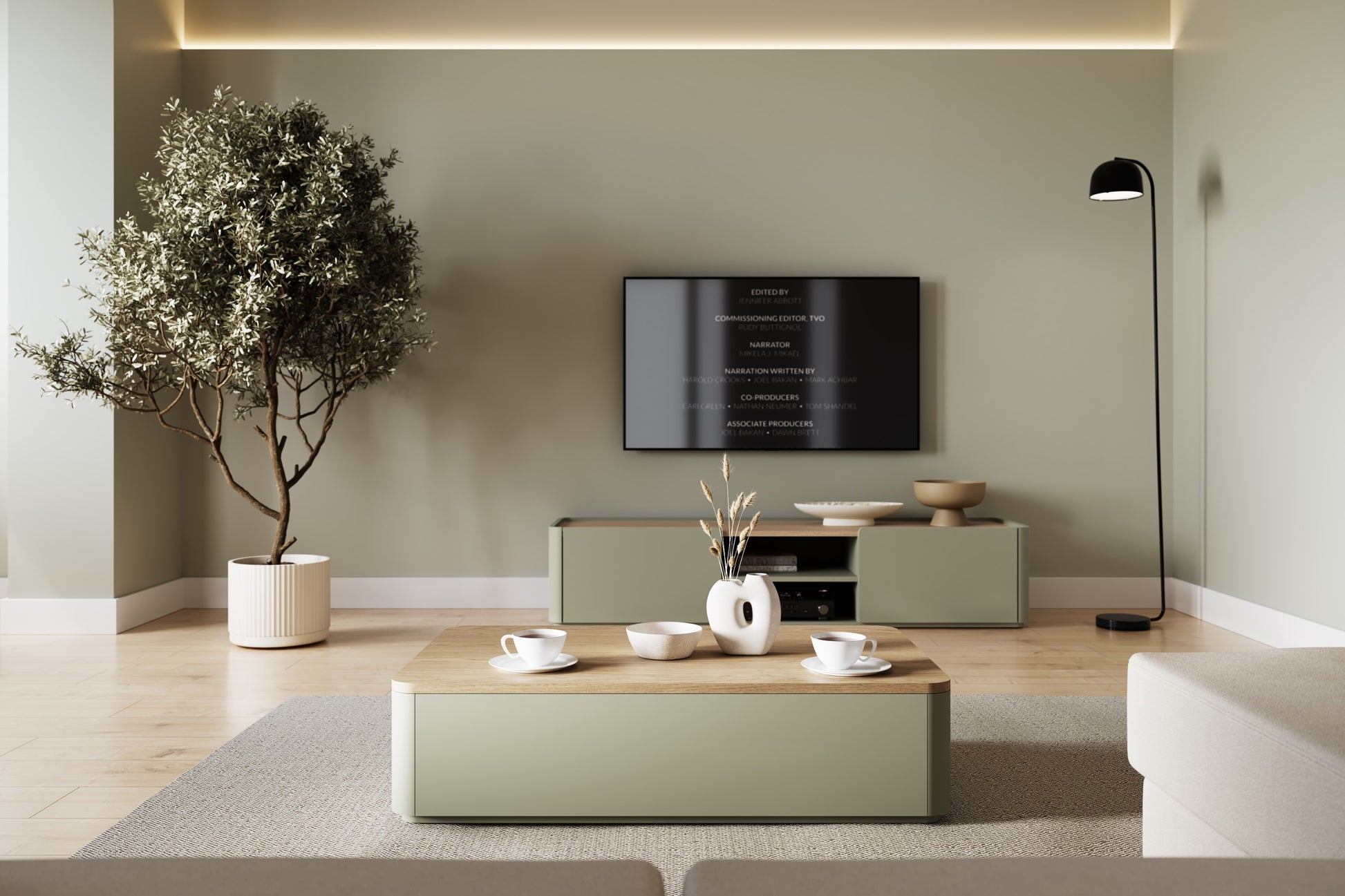 Kafijas galds 100/25.5/60 cm Eikalipts / Baltijas kāpu ozols - N1 Home