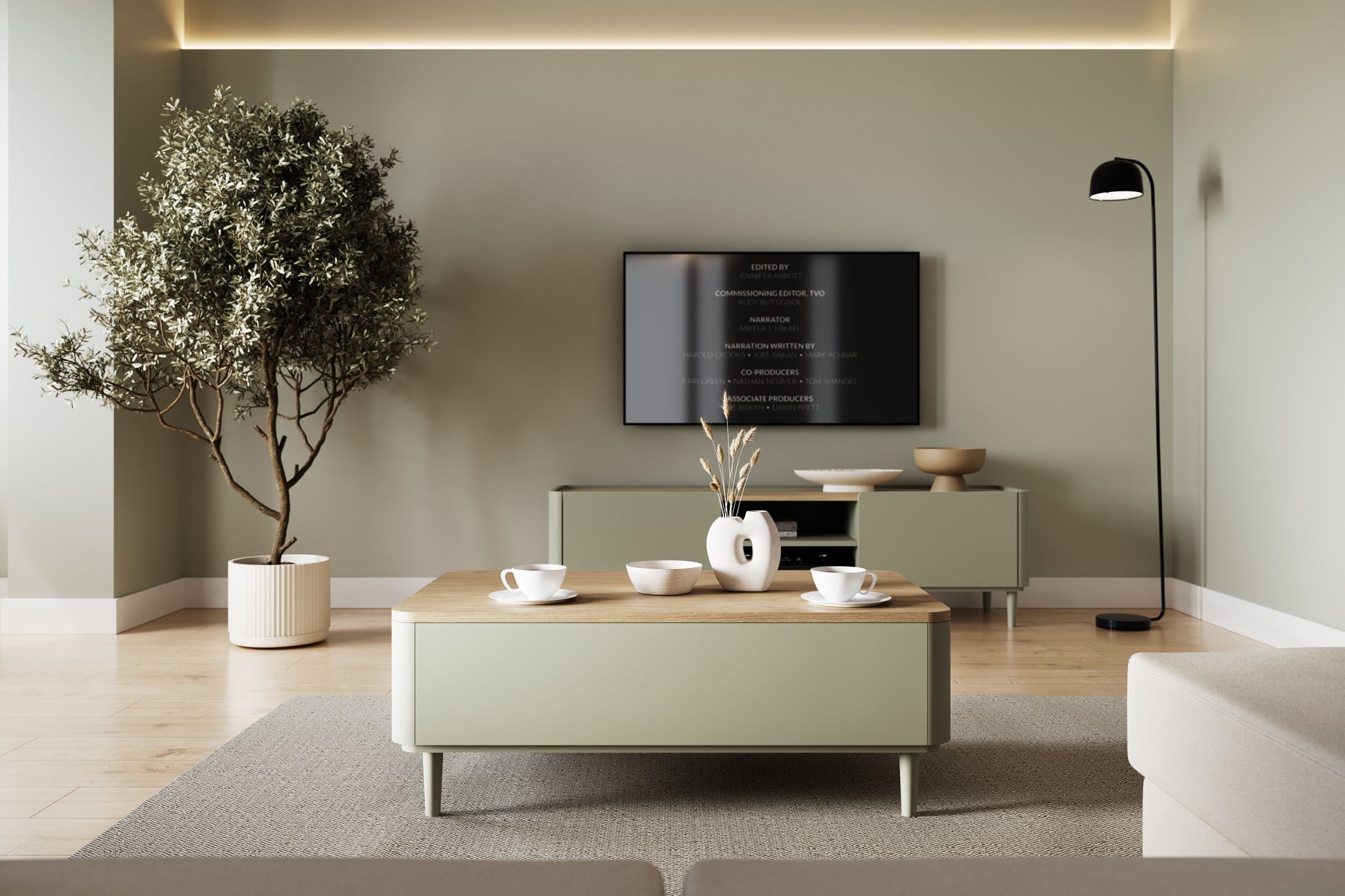 Kafijas galds 100/38/60 cm Eikalipts / Baltijas kāpu ozols - N1 Home