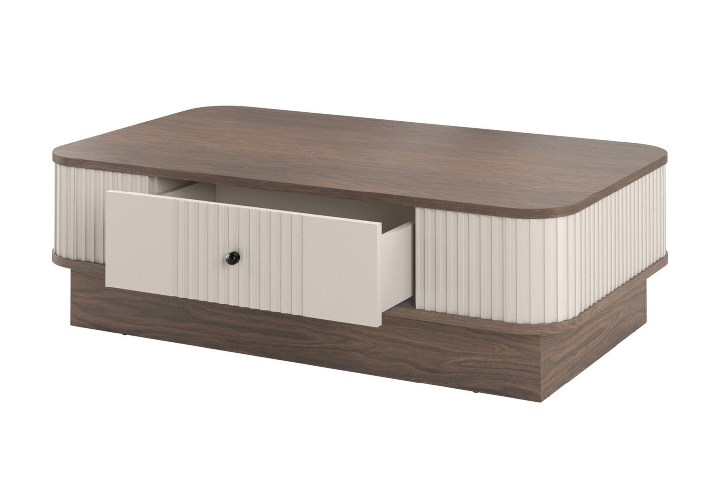 Kafijas galdiņš Vespa 103/32/60 cm kašmirs/rieksts/zelts - N1 Home