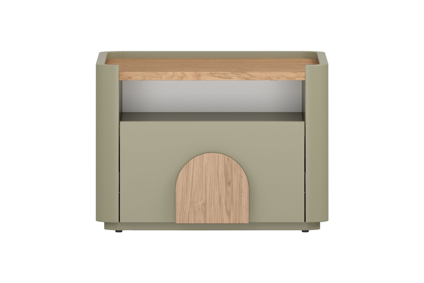 Naktsgaldiņš Amil 48/35.5/48 cm Eikalipts / Baltijas kāpu ozols / Dabīgais ozols - N1 Home