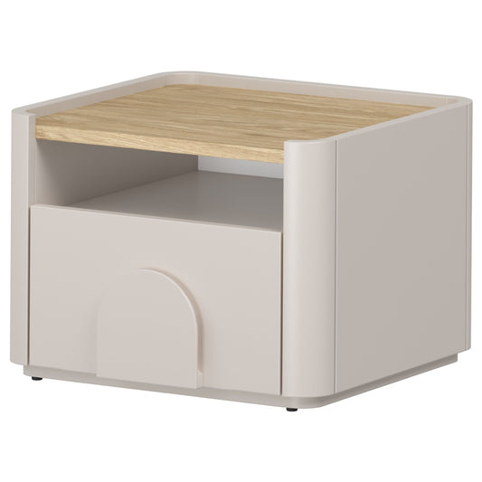 Naktsgaldiņš Amil 48/35.5/48 cm Kašmirs / Eļļots ozols - N1 Home