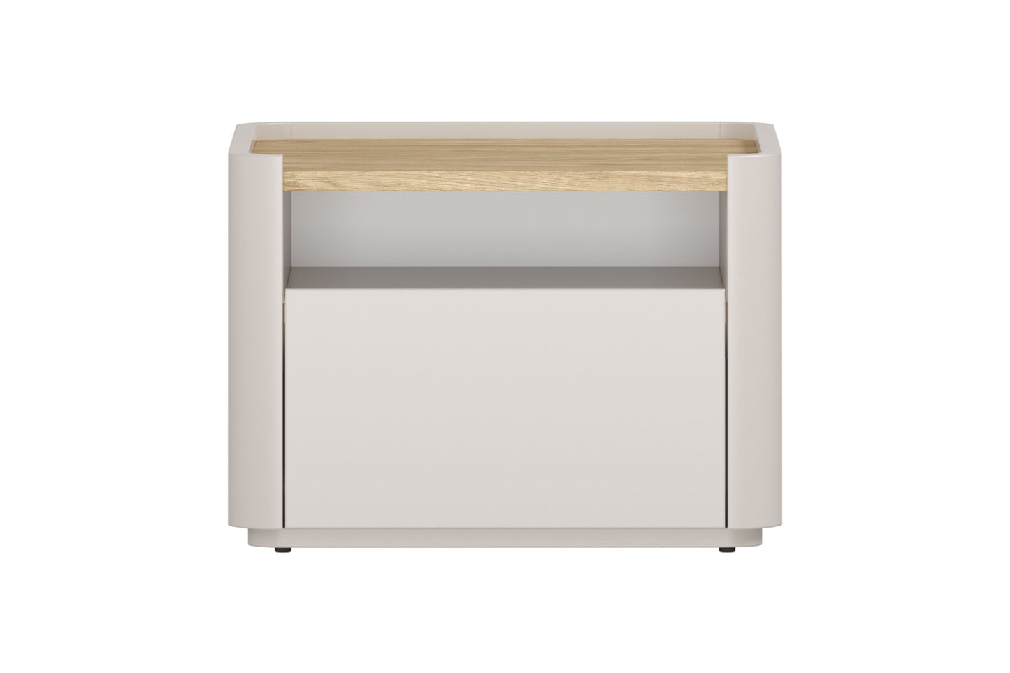 Naktsskapītis Elva 48/35.5/48 cm Kašmirs / Eļļots ozols - N1 Home