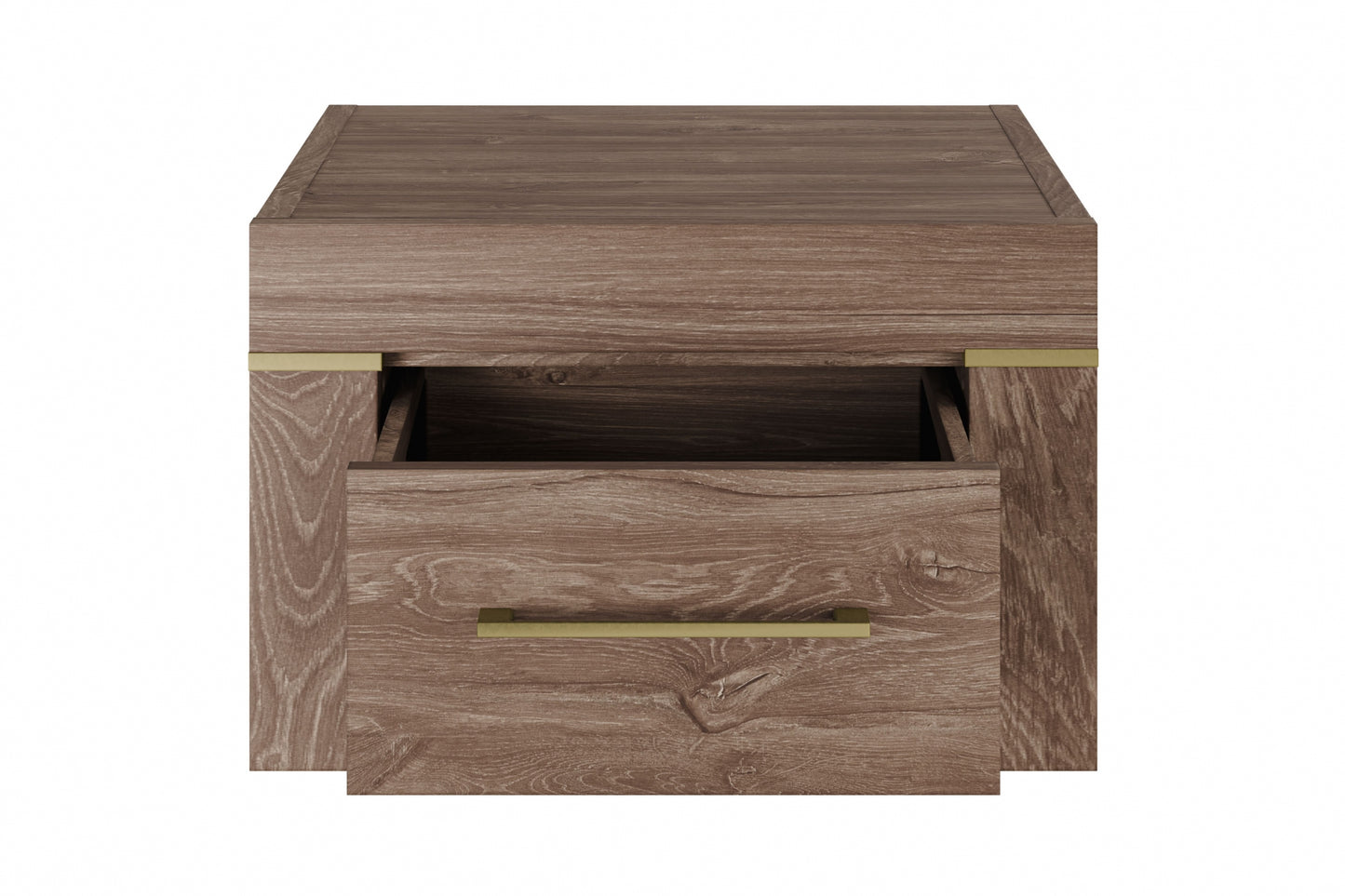 Naktsskapis Geri 53/35/45 cm rosīgs ozols - N1 Home