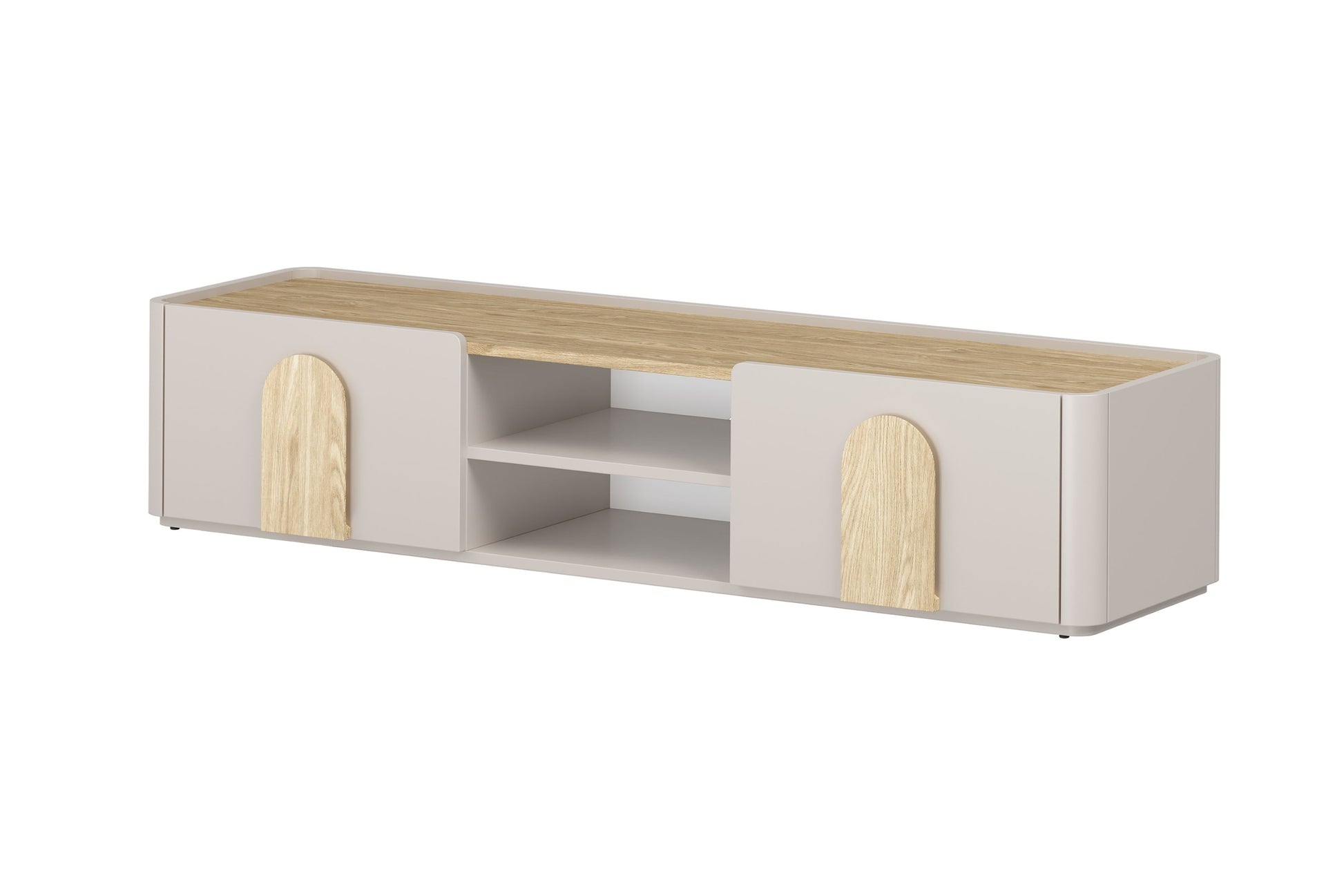 TV skapis Amil 170/35.5/48 cm Kašmirs/Eļļots ozols/Gaišs ozols - N1 Home