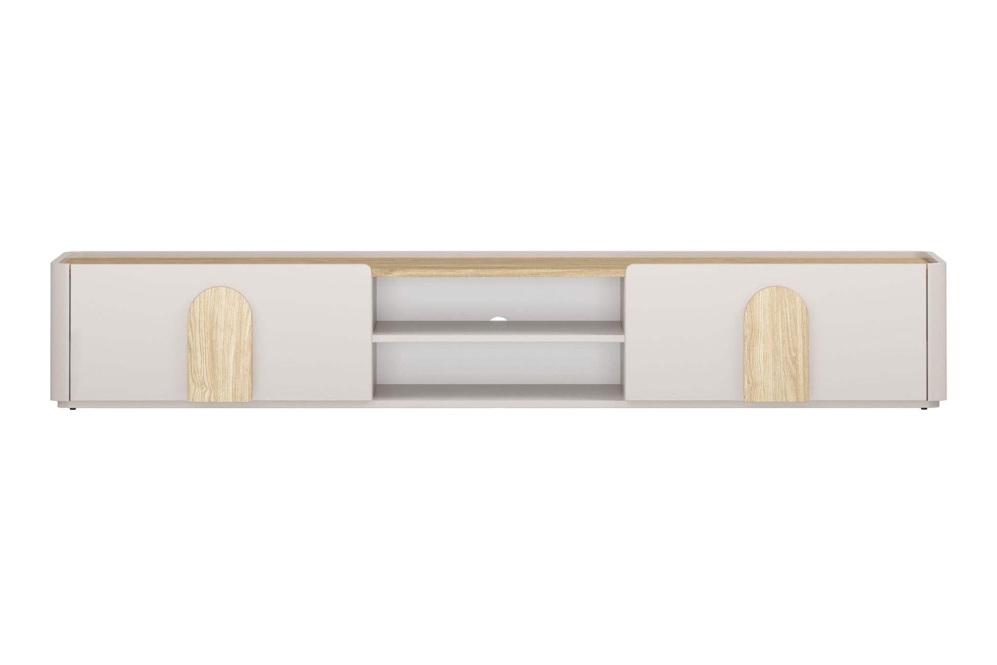 TV skapis Amil 220/35.5/48 cm Kašmirs / Eļļots ozols / Gaišs ozols - N1 Home