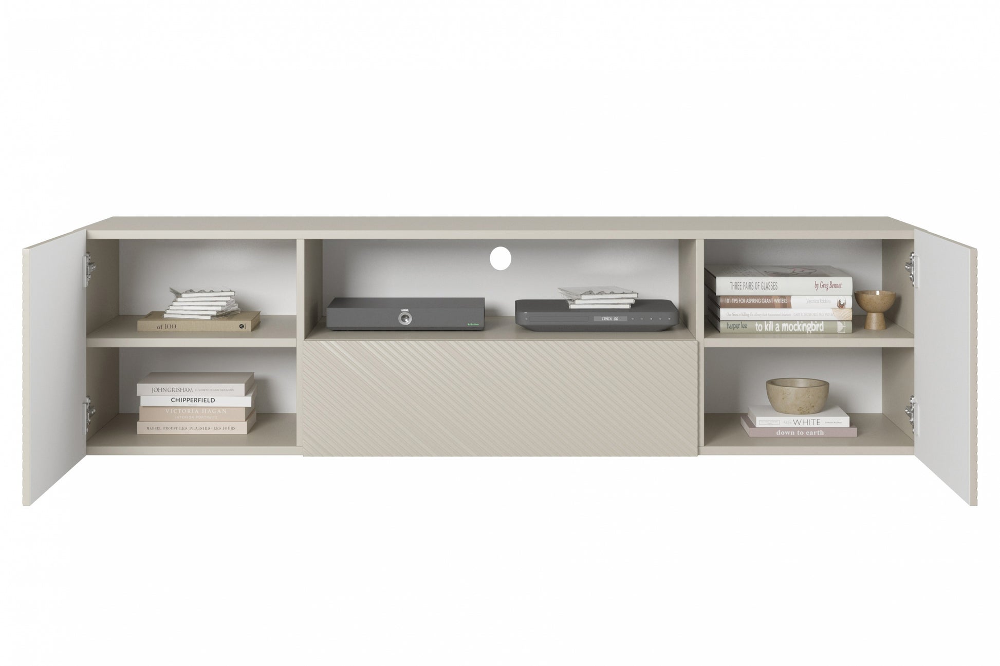 OSLO RTV kumode 167/44/40 cm kašmirs - N1 Home