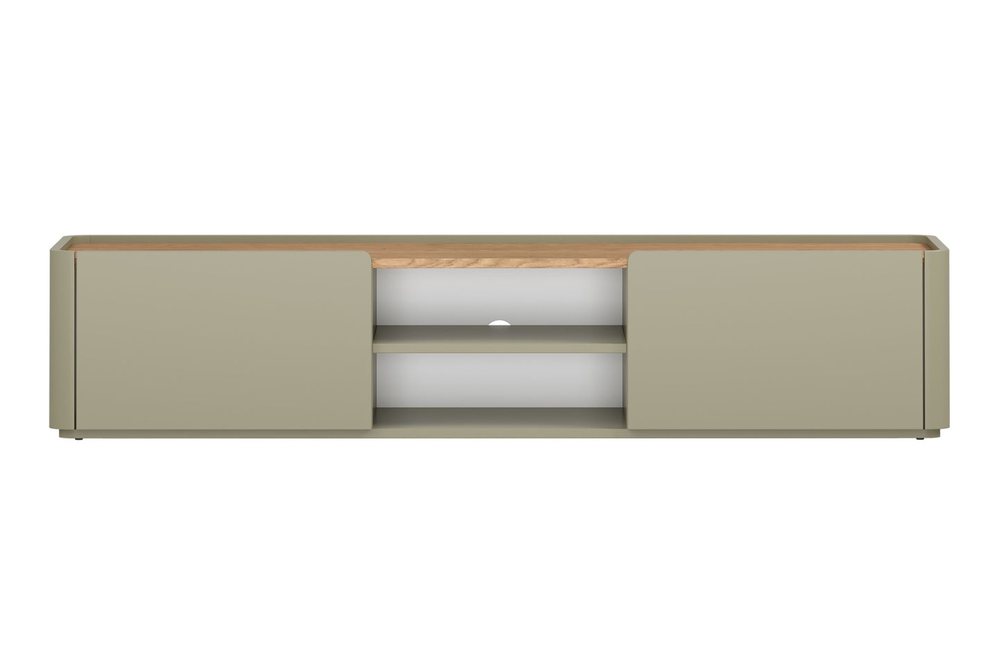 TV skapis Elva 170/35.5/48 cm Eikalipts / Baltijas kāpu ozols - N1 Home