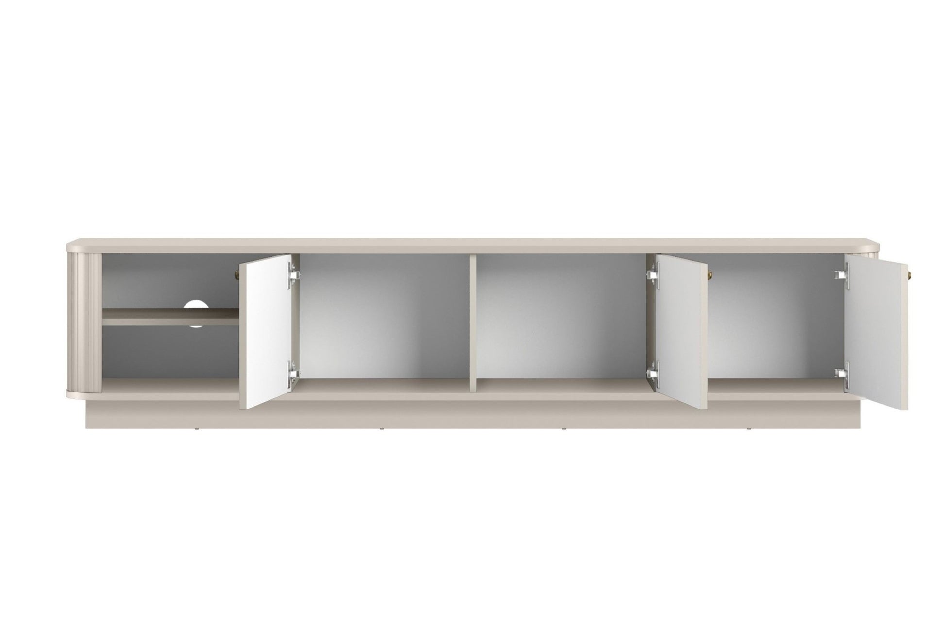 TV skapis Vespa 187/43/38 cm kašmirs/zelts - N1 Home