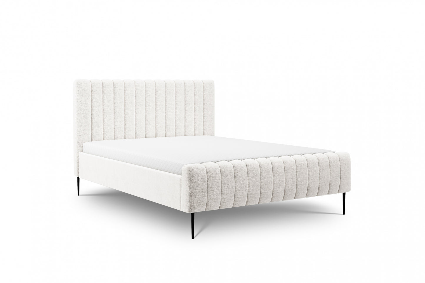 Gulta Austin melnas kājas 120; 140; 160; 180/200 cm Raven 22 - N1 Home