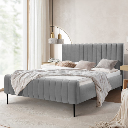 Gulta Austin melnas kājas 120; 140; 160; 180/200 cm Salvador (SIC) 14 - N1 Home