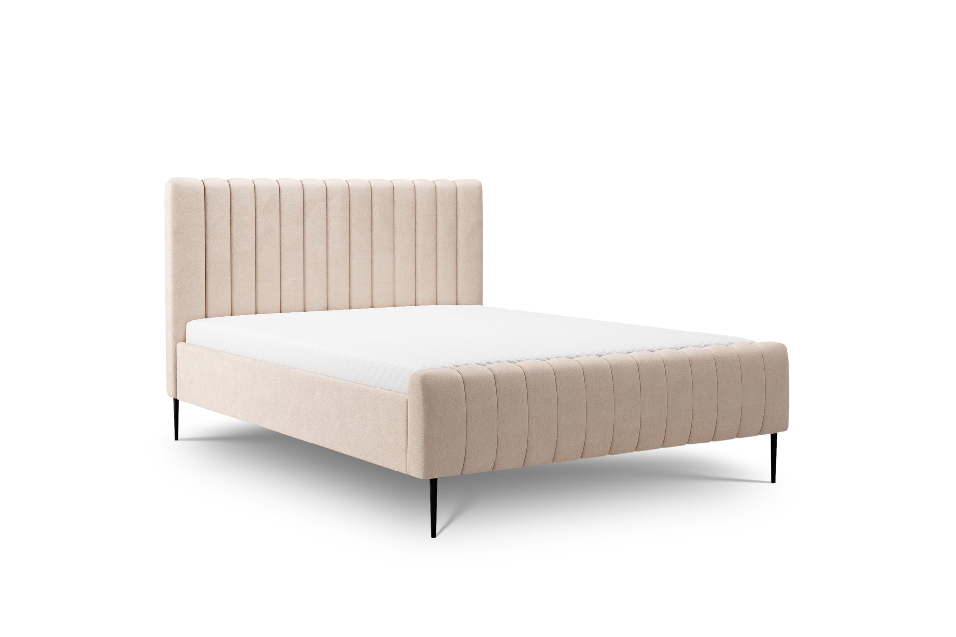 Gulta Austin melnas kājas 120; 140; 160; 180/200 cm Salvador (SIC) 2 - N1 Home