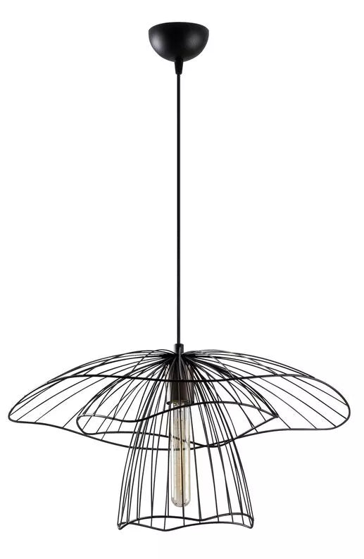 NUMSOLA Piekarināmā lampa 52 cm melna