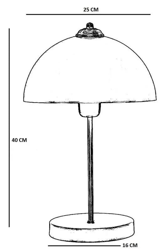 CIALLY Galda lampa 40 cm zelta