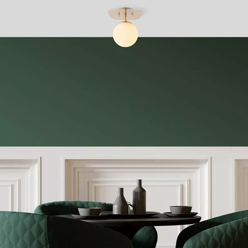 RALIKER Piekaramā lampa x1 zelta/piena tonis - N1 Home