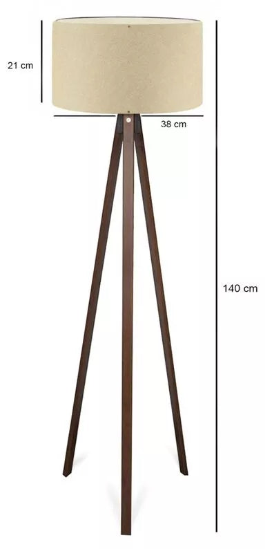 LUMEXA Stāvlampa 140 cm bēša