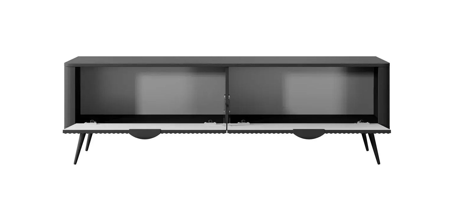 TV skapis Lanti 163/51/38 cm melns - N1 Home