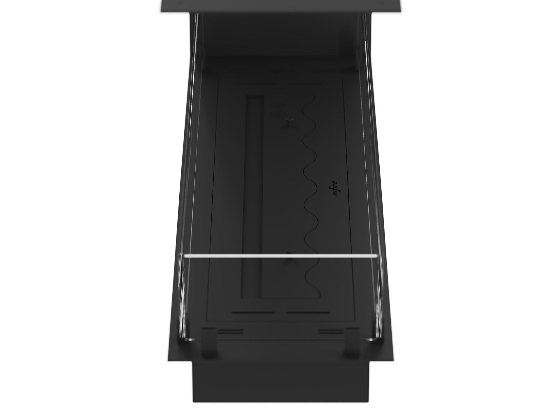 Biokamīns Utli Slim 80/30/60; 100/30/60 cm melns - N1 Home