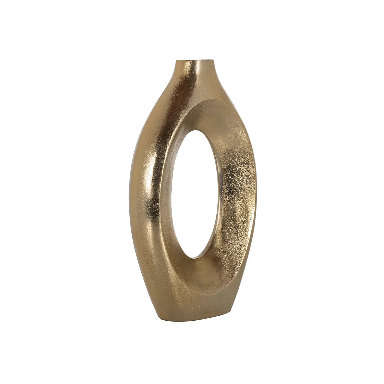 Vāze Richmond Interiors Alma big 36/22/8 cm zelts - N1 Home