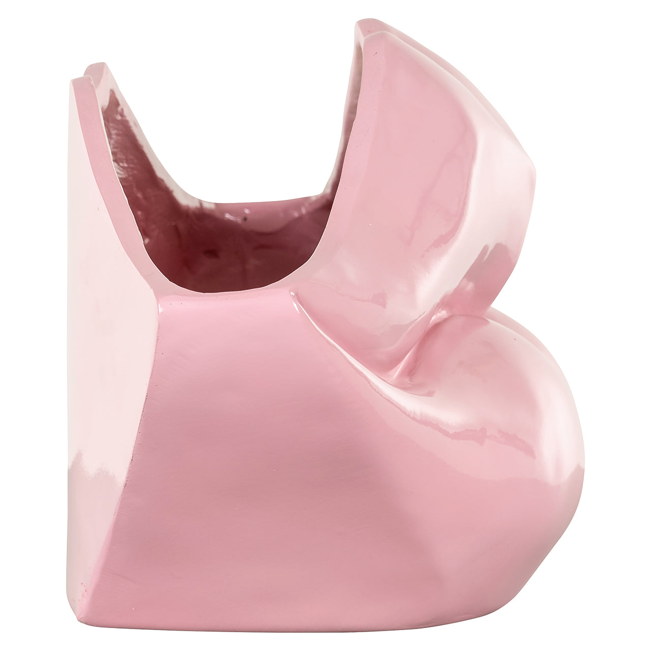 Vāze Richmond Interiors Lippo 19/37/17 cm pink - N1 Home