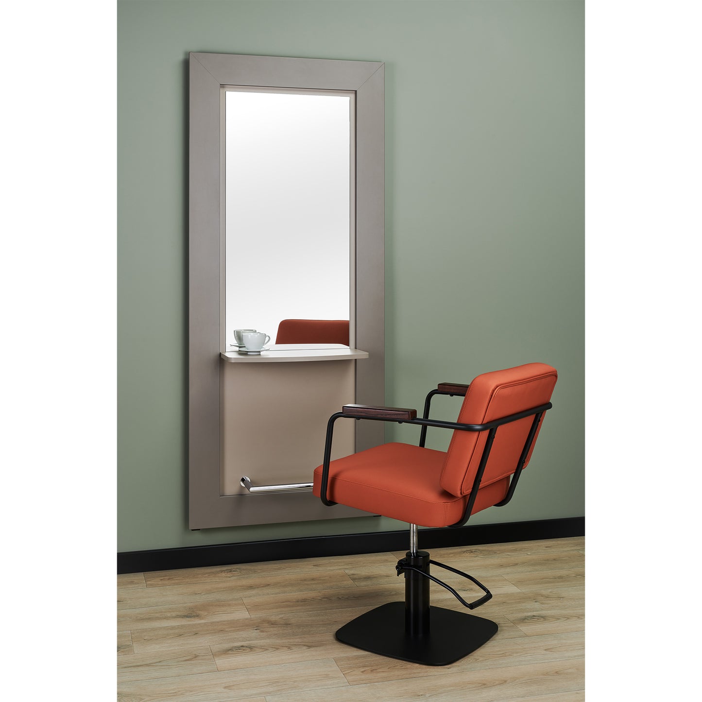 Frizētavas krēsls Enzi 61/50/60 cm terakots - N1 Home