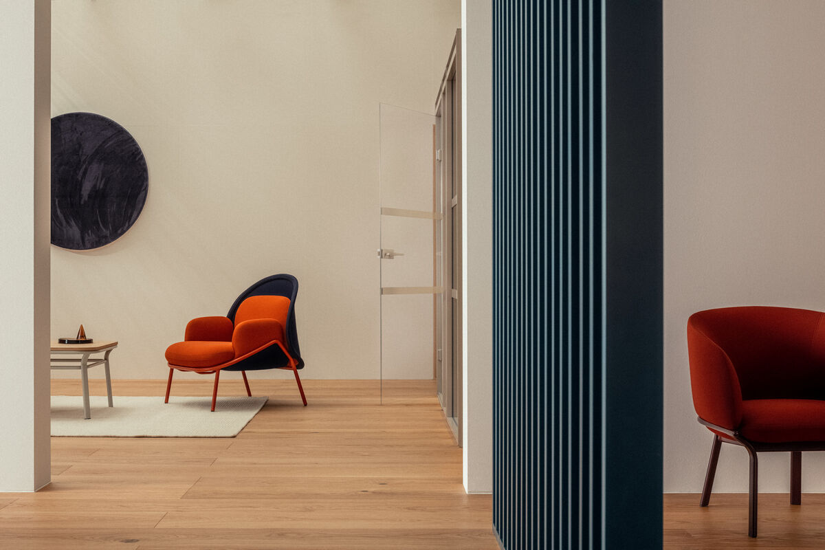 Krēsls Merd S 91/81/90 cm krēms,dzelts /dažādas polsterējuma krāsas - N1 Home