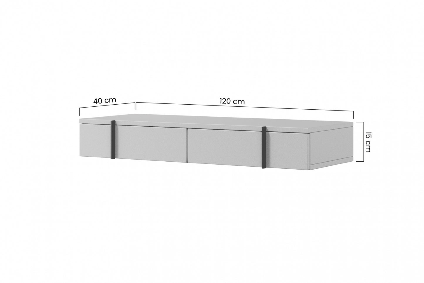 Konsole Lare 120/15/40 cm ogles - N1 Home