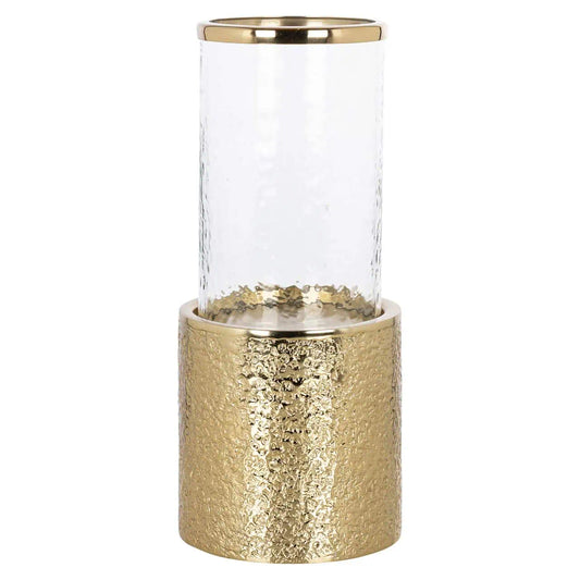 Svečturis Marlou gold small Richmond Interiors 35.5/15/15 cm zelts - N1 Home