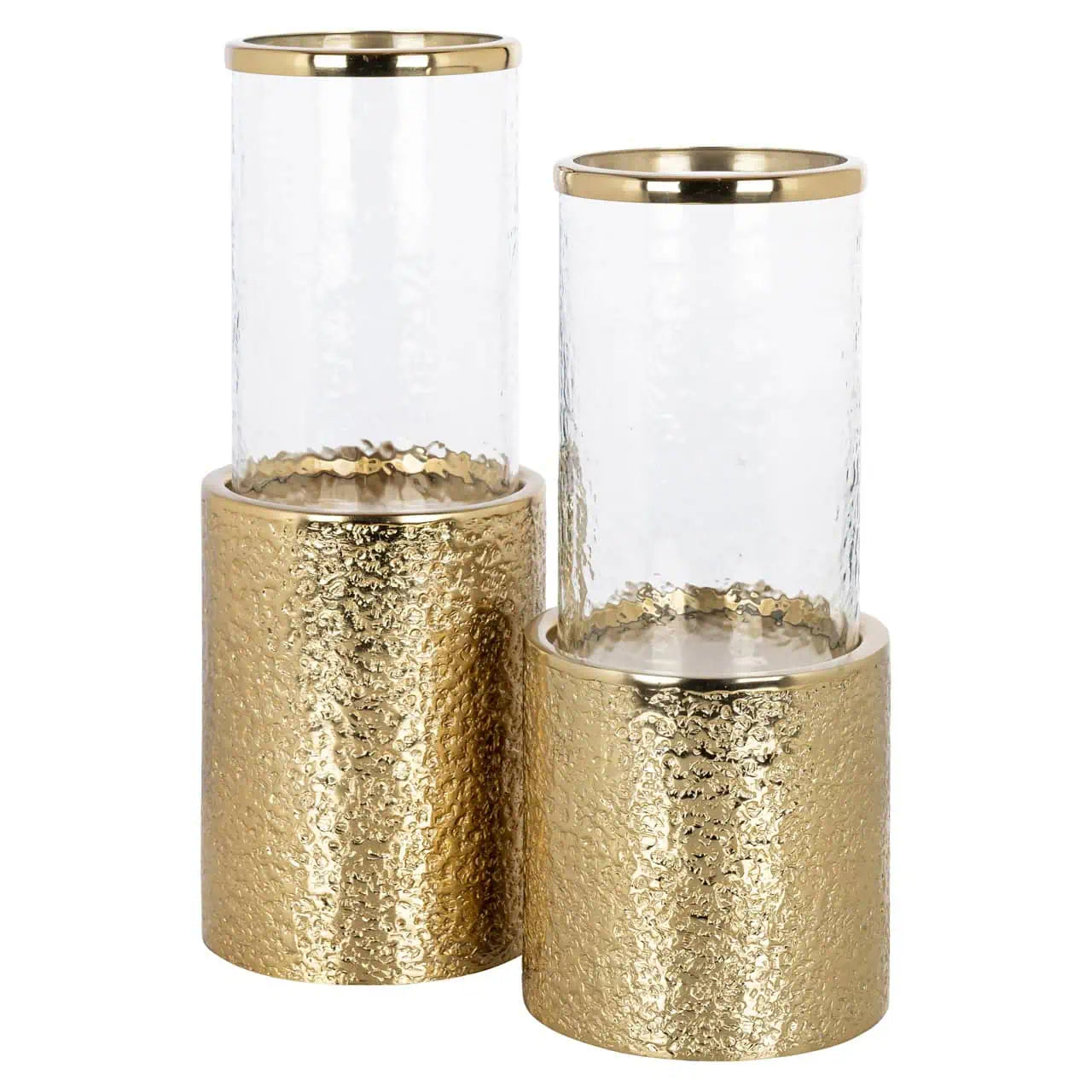 Svečturis Marlou gold small Richmond Interiors 35.5/15/15 cm zelts - N1 Home