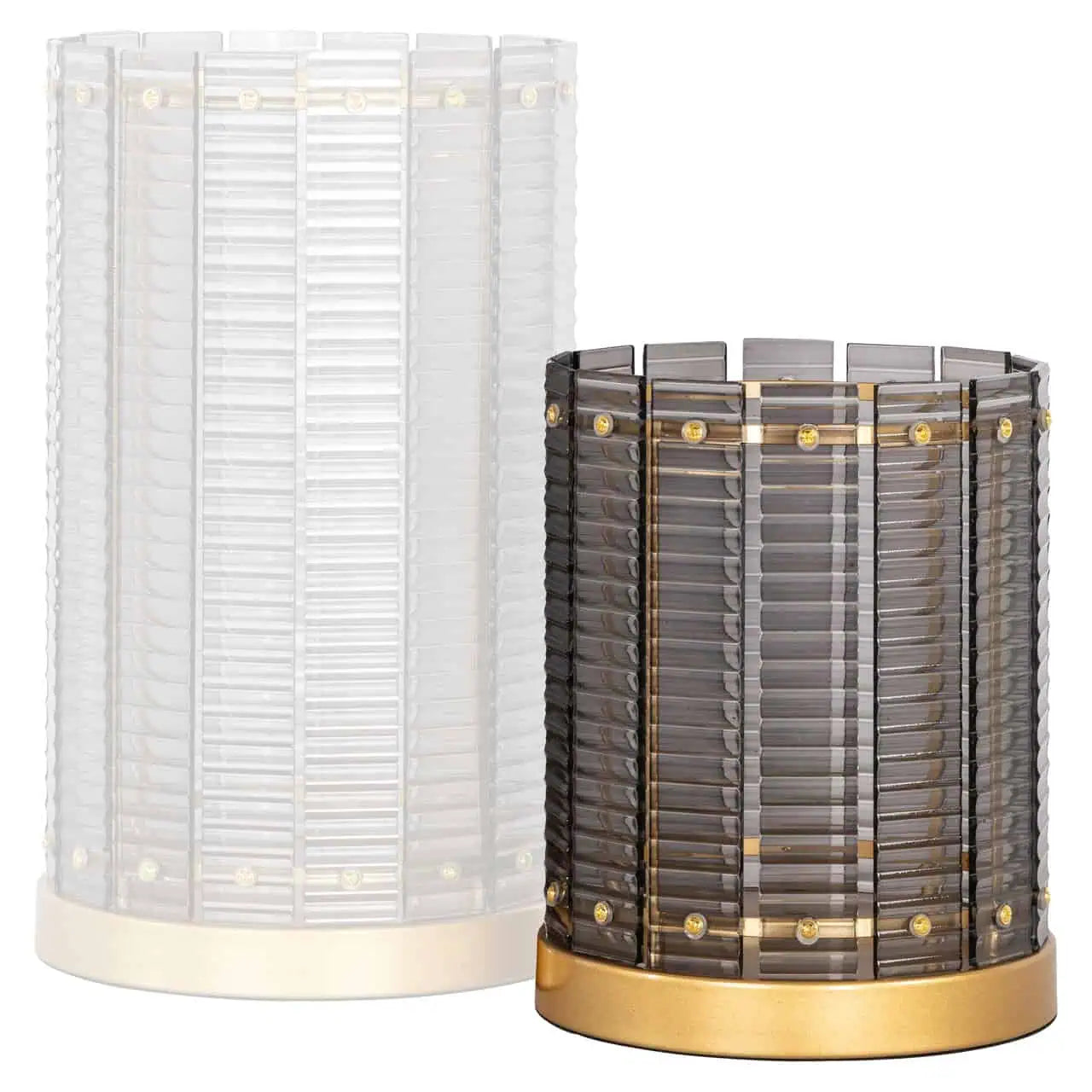 Svečturis Daylin smoke small Richmond Interiors 27,5/22/22 cm dūmi - N1 Home