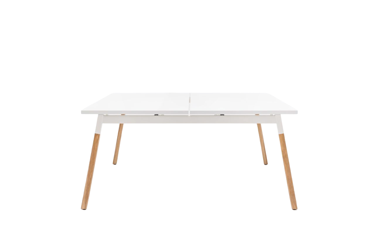 Galds Rino 100/121/74 cm balts - N1 Home