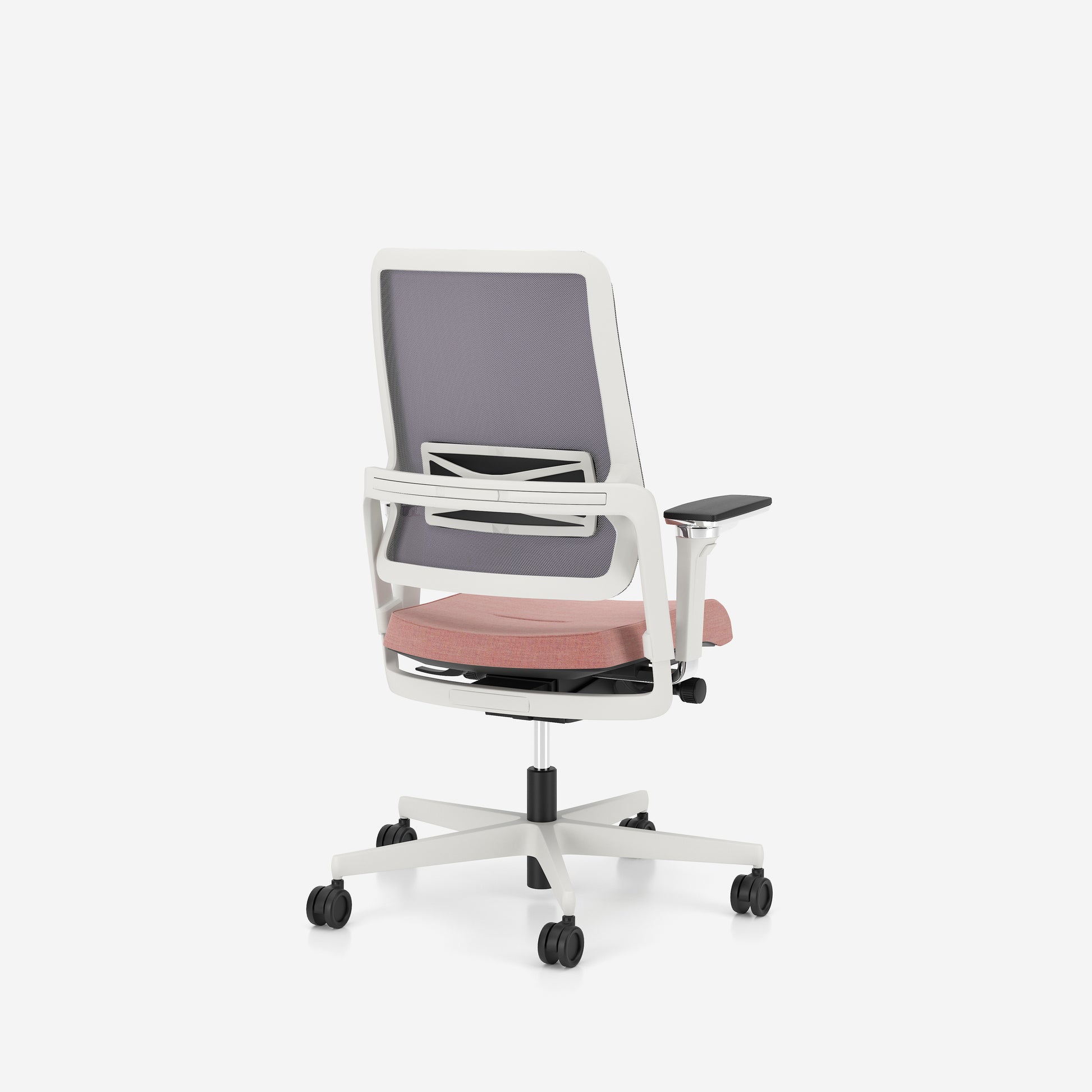 Krēsls Xila 1010-1255/400-525 mm pelēks/balts - N1 Home