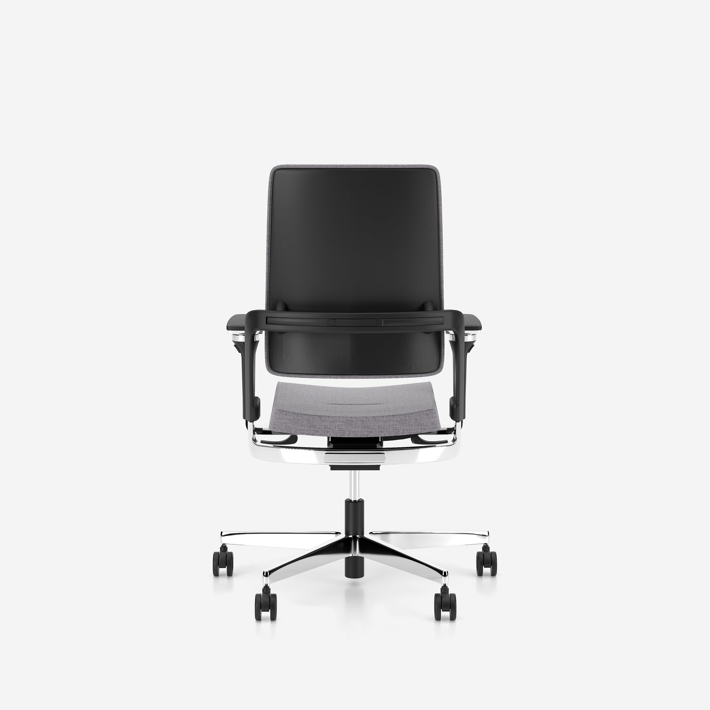 Krēsls Xila 1015-1255/400-525 mm pelēks/melns - N1 Home