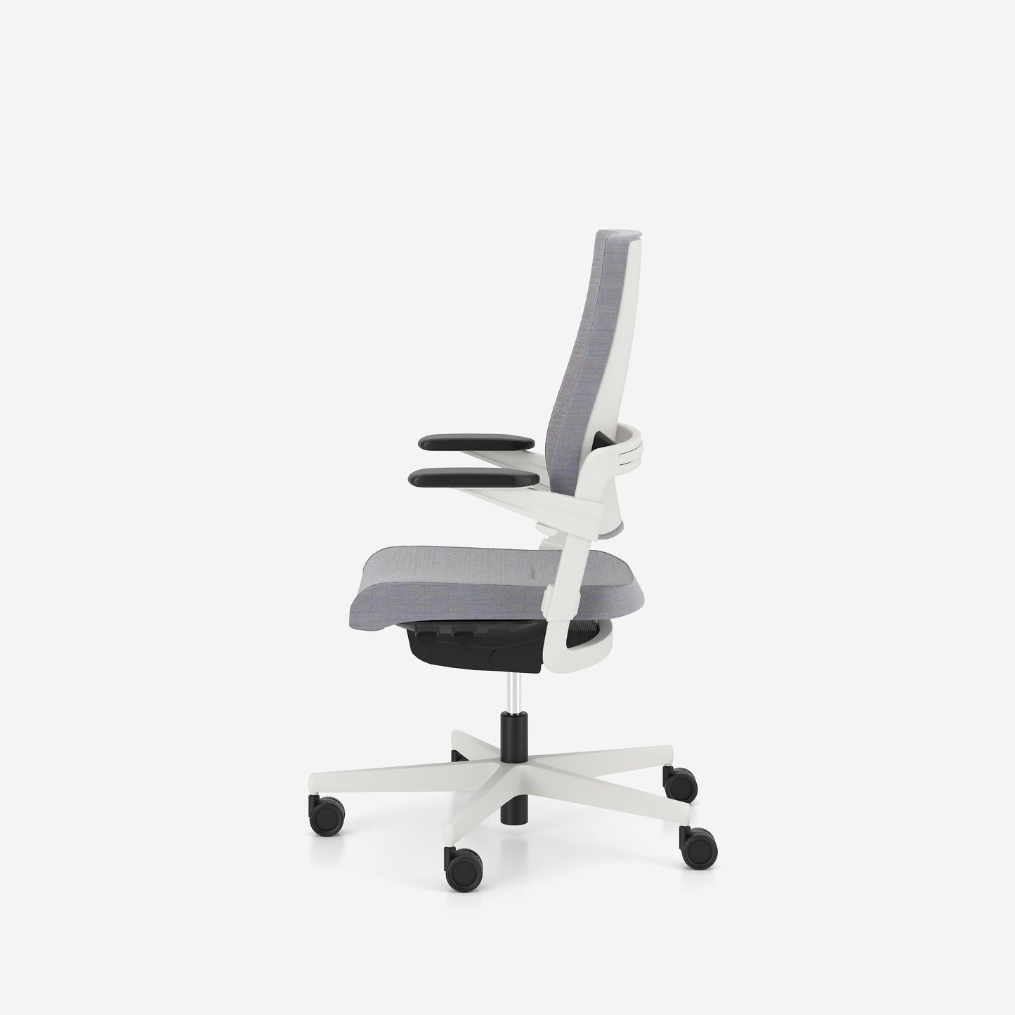 Krēsls Xila 1015-1255/400-525 mm pelēks/balts - N1 Home