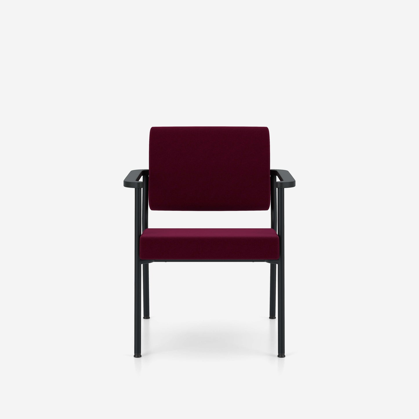 Atpūtas zonas krēsls Zero 80/46/64/65 cm bordo - N1 Home