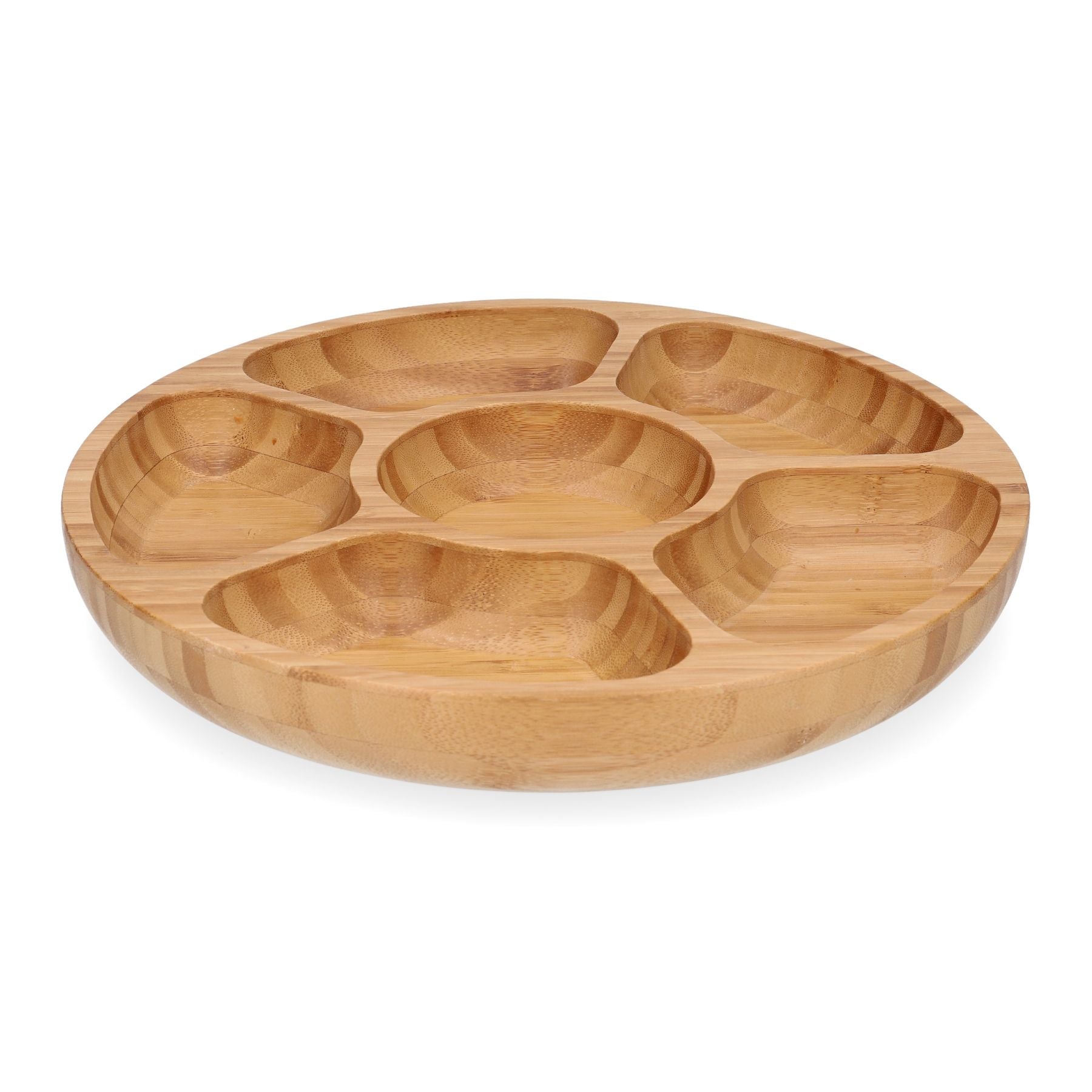 Platter BAMBOU bambusa ar sadalītājiem 32 cm - N1 Home