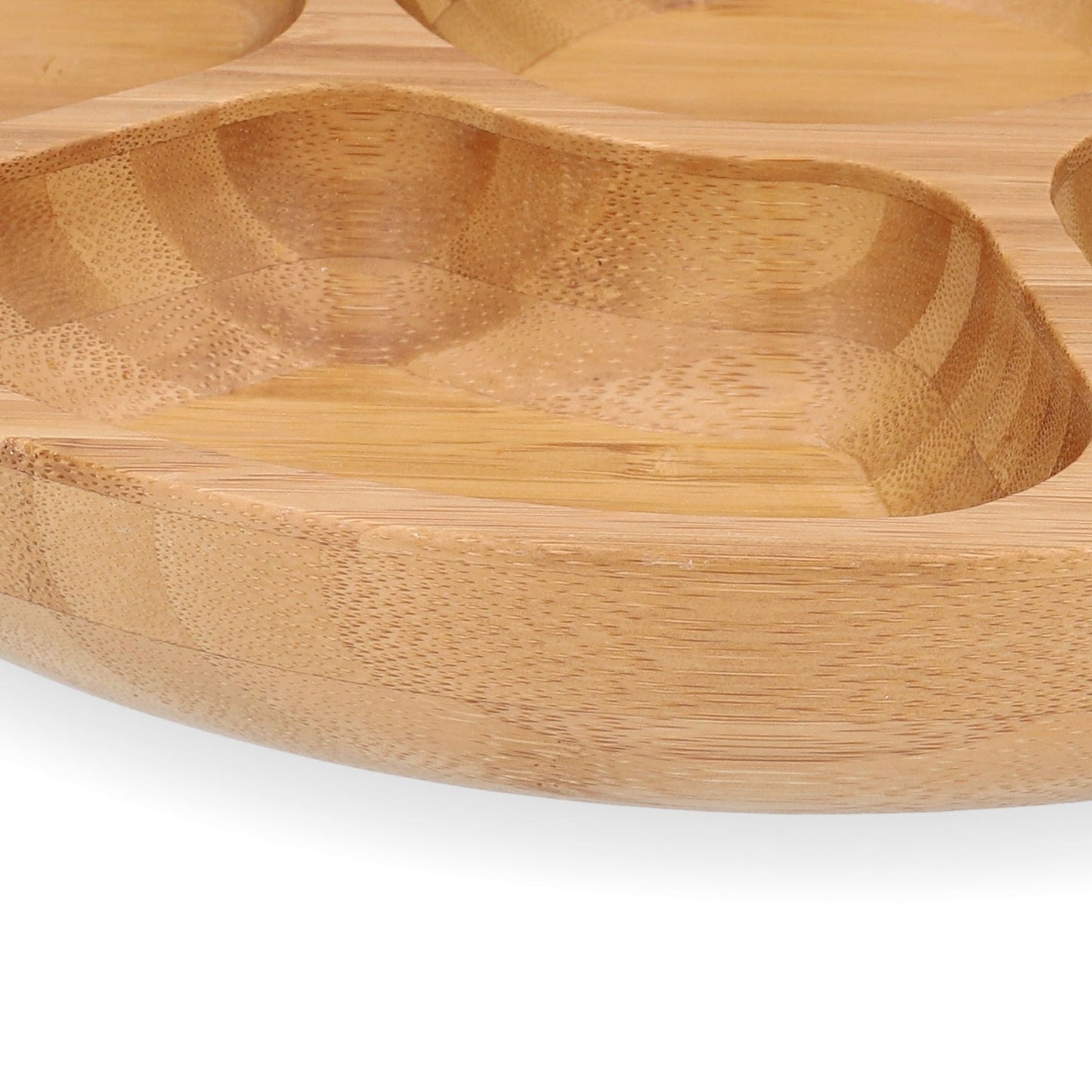 Platter BAMBOU bambusa ar sadalītājiem 32 cm - N1 Home